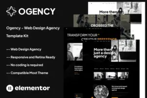 Ogency – Web Design Agency Template Kit