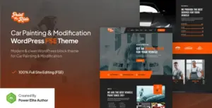 PaintMyRide – Car Painting & Modification FSE WordPress Theme