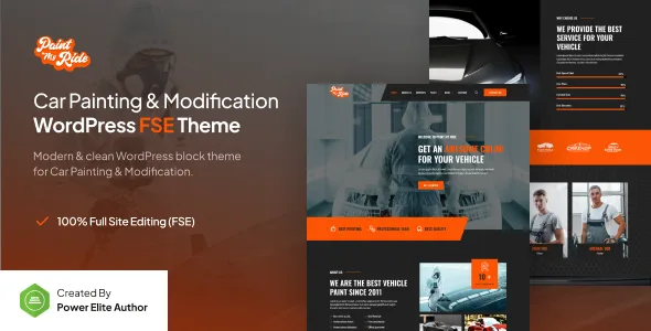 paintmyride car painting modification fse wordpress theme 1