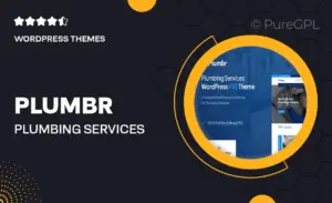 Plumbr – Plumbing Services FSE WordPress Theme