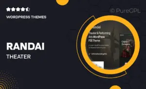 Randai – Theater Entertainment & Performing Arts FSE WordPress Theme