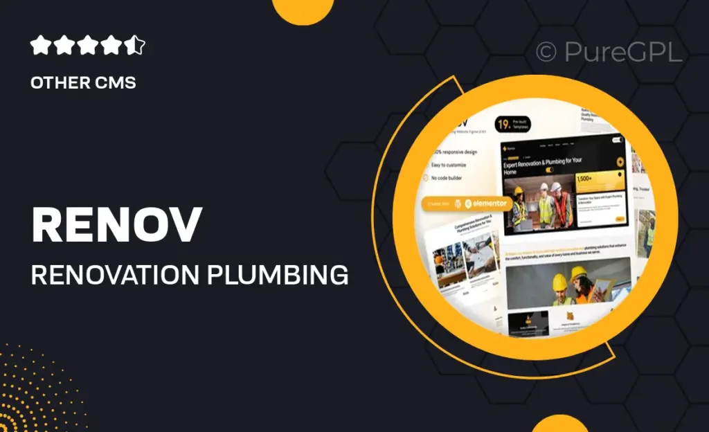 Renov – Renovation & Plumbing Elementor Template Kit 23 Renov – Renovation & Plumbing Elementor Template Kit