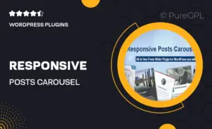 Responsive Posts Carousel WordPress Plugin
