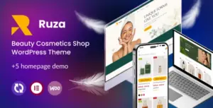 Ruza – Beauty Cosmetics Shop WordPress Theme