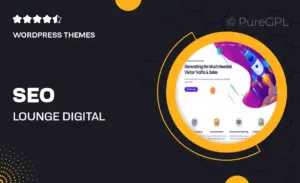 SEO Lounge – Digital Marketing Theme