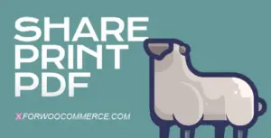 Share, Print and PDF Products for WooCommercee