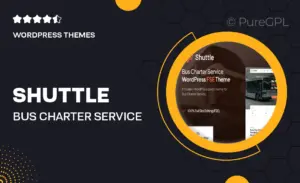 Shuttle – Bus Charter Service FSE WordPress Theme
