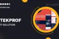 Tekprof – IT Solution & Technology Elementor Template Kit