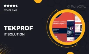 Tekprof – IT Solution & Technology Elementor Template Kit