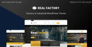 Themeforest | Real Factory – Construction