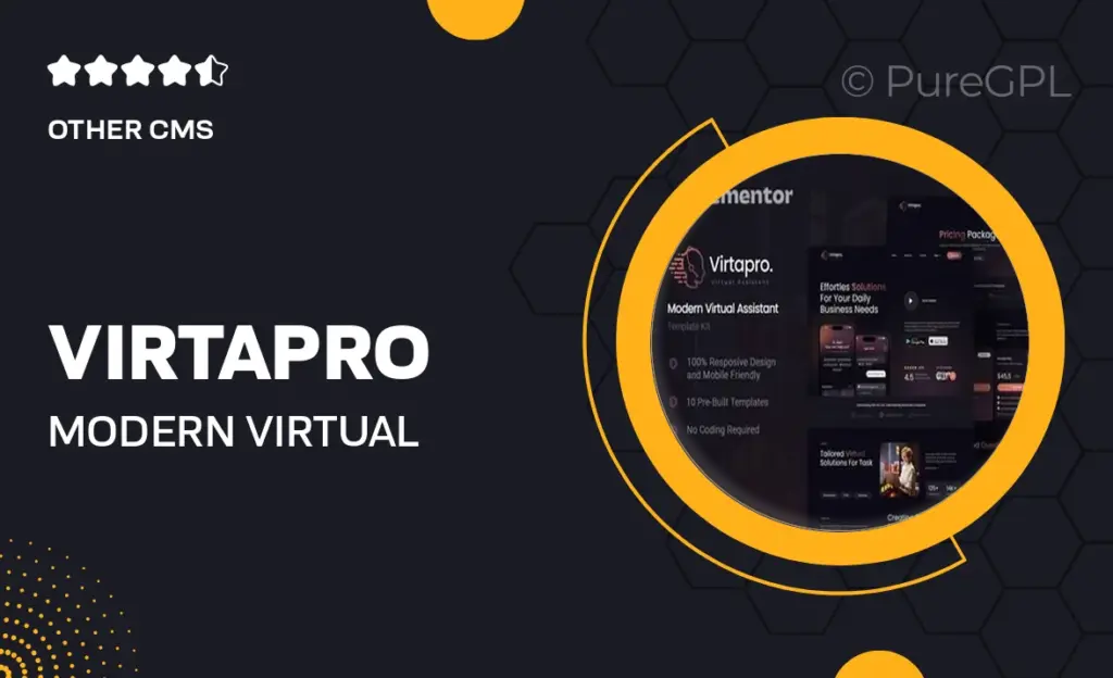 Virtapro – Modern Virtual Assistant Elementor Template Kit 24 Virtapro – Modern Virtual Assistant Elementor Template Kit