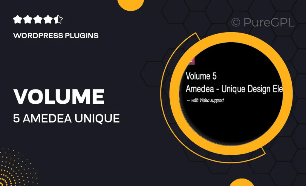 Volume 5 | Amedea – Unique Design Elements 59 Volume 5 | Amedea – Unique Design Elements