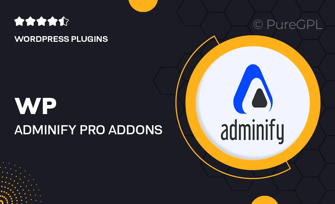 WP Adminify Pro + Addons