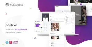 Beehive – Social Network WordPress Theme
