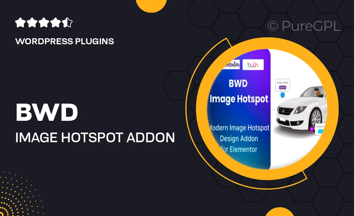 BWD Image Hotspot Addon For Elementor