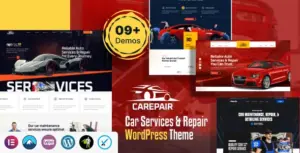 Carepair – Car Service & Auto Repair WordPress Theme