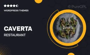 Caverta – Restaurant WordPress Theme
