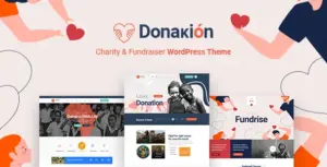 Donakion – Fundraising & Charity Foundation WordPress Theme + RTL
