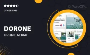Dorone – Drone Aerial Videography and Photography Elementor Template Kit