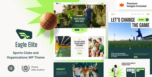 eagleelite sports club wordpress theme 1