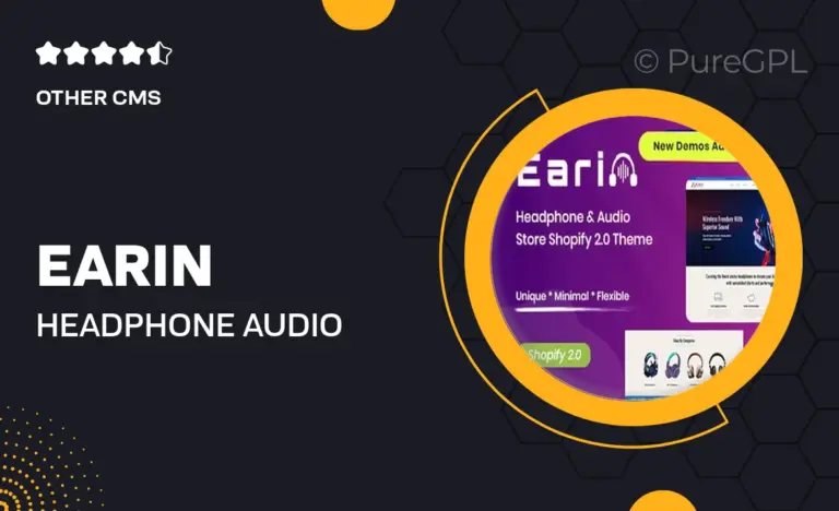 earin headphone audio store shopify 2 0 theme