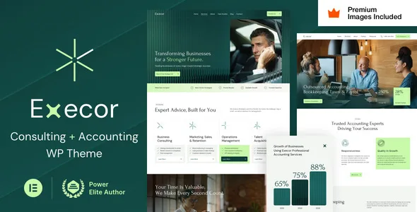 Execor – Accounting and Management Consulting WordPress Theme