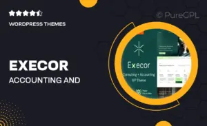 Execor – Accounting and Management Consulting WordPress Theme
