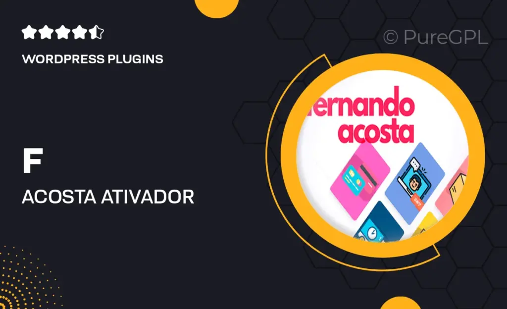 F. Acosta | Ativador 57 F. Acosta | Ativador