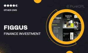 Figgus – Finance & Investment Elementor Template Kit