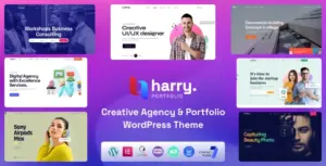 Harry – Creative Agency & Portfolio WordPress Theme + RTL