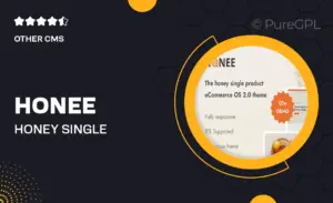 Honee – Honey Single Product Shopify 2.0 Theme