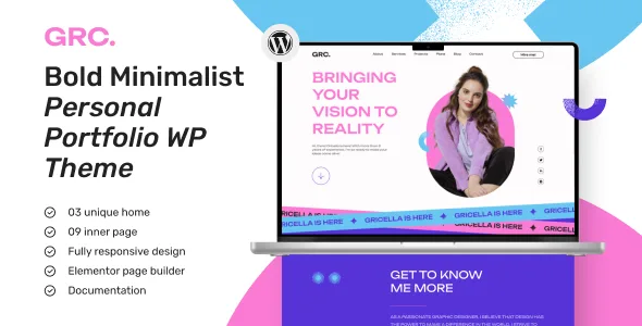 LinkGrace – Creative Portfolio WordPress Theme