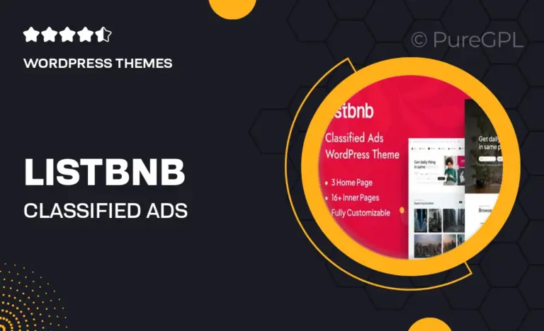 listbnb classified ads wordpress theme