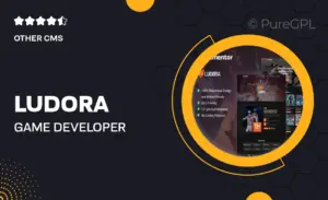 Ludora – Game Developer & Studio Elementor Pro Template Kit