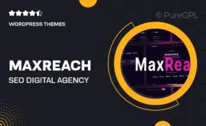 MaxReach – SEO & Digital Agency WordPress Theme