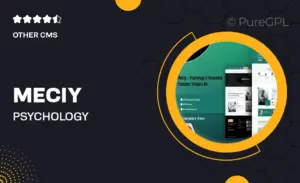 Meciy – Psychology & Counseling Elementor Template Kit