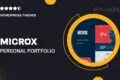 Microx – Personal Portfolio WordPress Theme + RTL