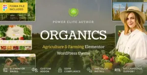 Organics – Agriculture & Food Farm WordPress Theme