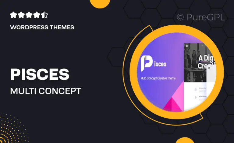 pisces multi concept creative theme