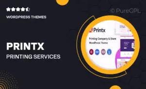 Printx – Printing Services WordPress Theme