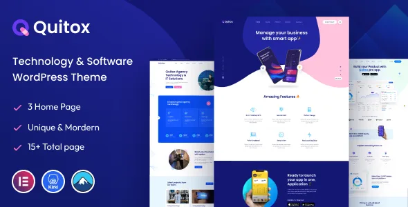 quitox software it solutions wordpress theme 1