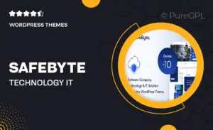 Safebyte – Technology & IT Solutions WordPress Theme