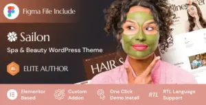 Sailon – Spa & Beauty Salon WordPress Theme