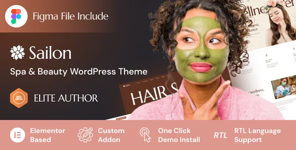 Sailon – Spa & Beauty Salon WordPress Theme