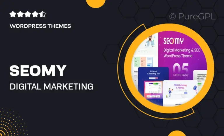 seomy digital marketing seo agency wordpress theme