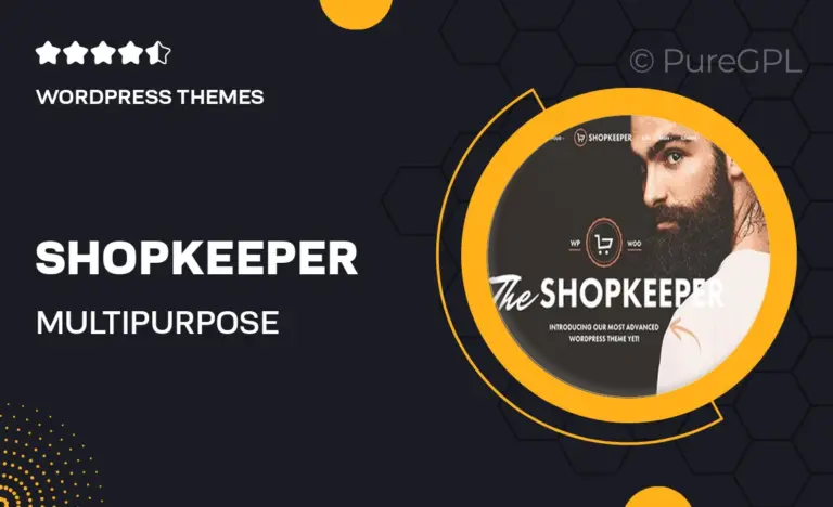 shopkeeper multi purpose woocommerce theme