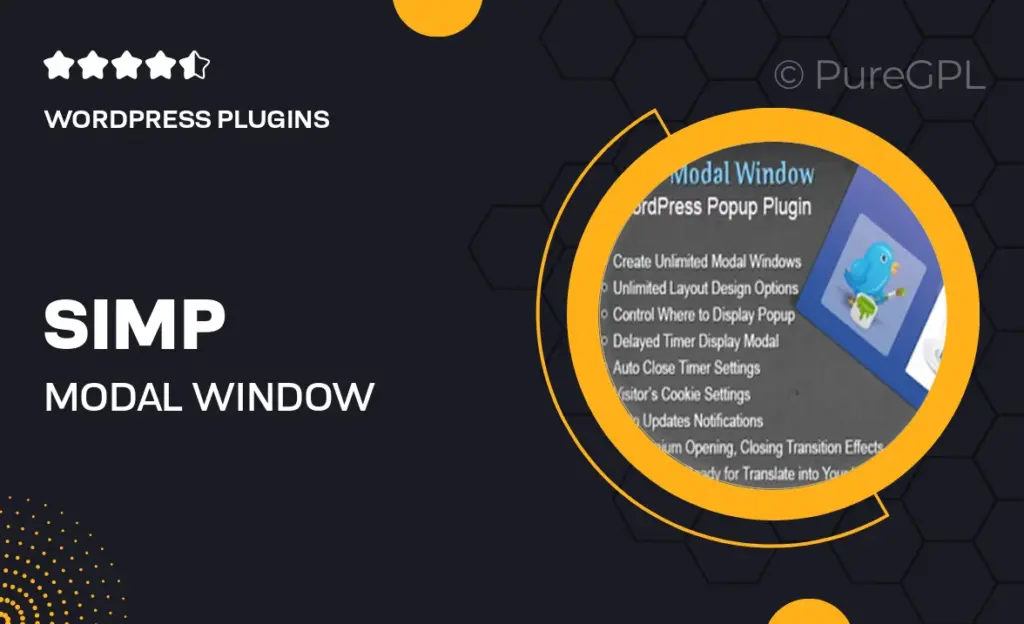 Simp Modal Window – WordPress Plugin 39 Simp Modal Window – WordPress Plugin