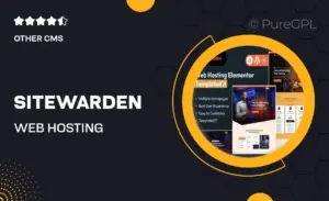 SiteWarden – Web Hosting Elementor Template Kit
