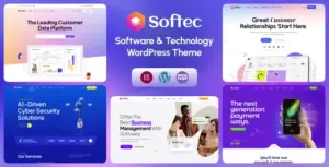 Softec – Software & Technology WordPress Theme + RTL