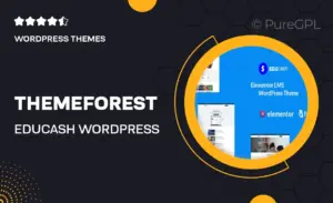 Themeforest | Educash WordPress LMS theme